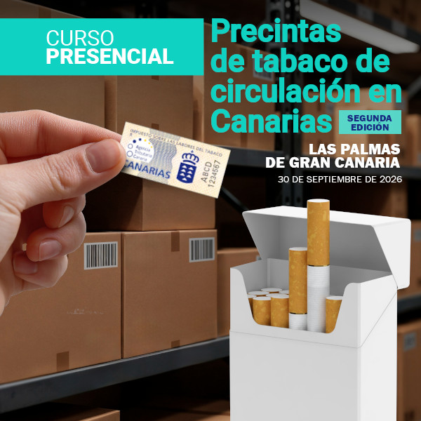 Curso presencial: Precintas de tabaco de circulación en Canarias